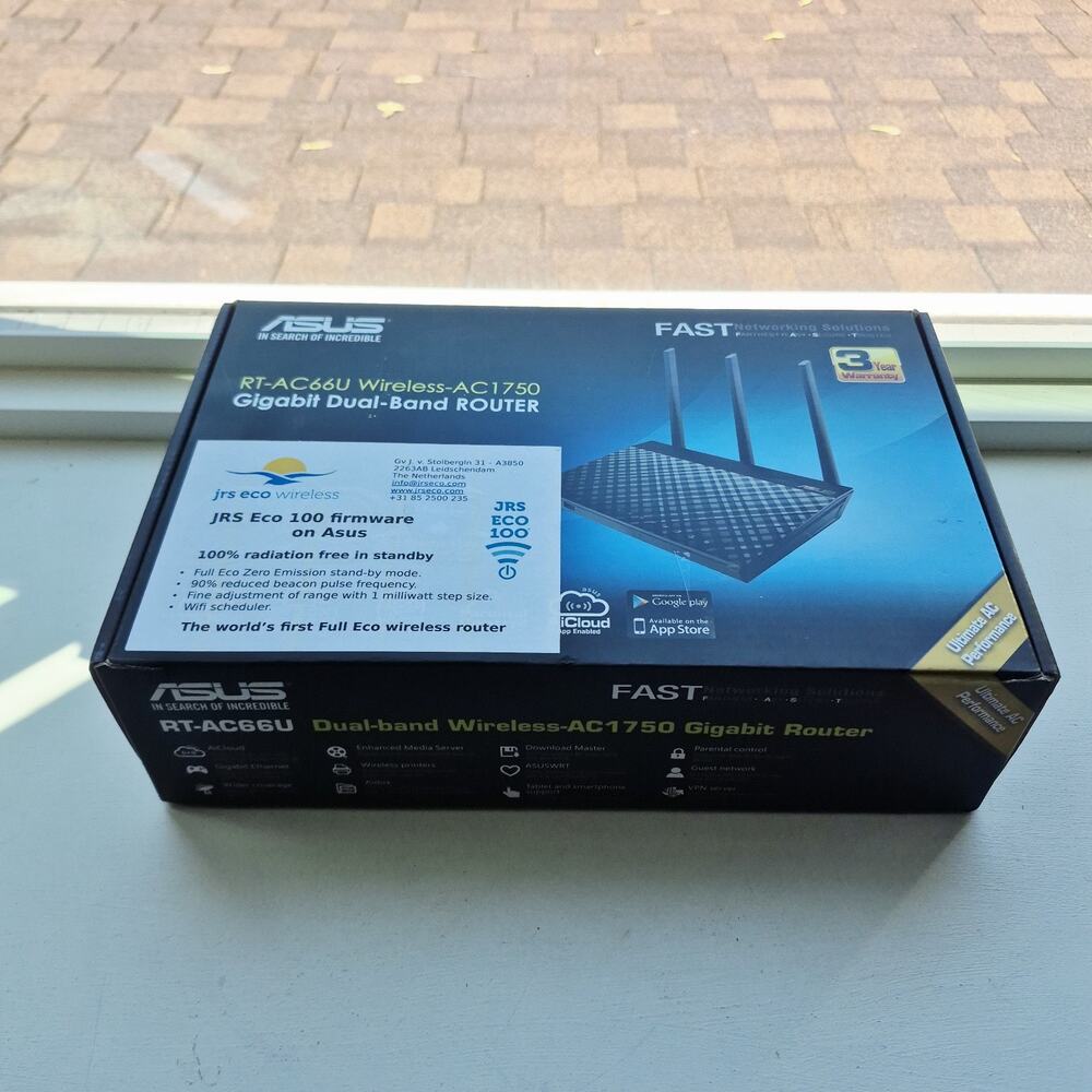 New ASUS WiFi Router RT-AC66U Dual-Band 5G Gigabit AC1750, 802.11